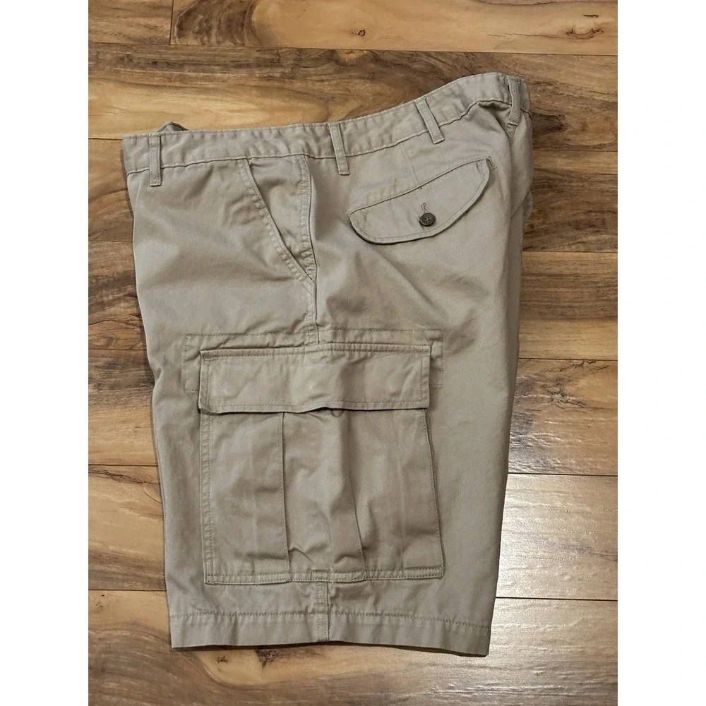Levis Strauss Size 36x9 Cargo Two Horse Brand Canvas Shorts‎ Men's Brown Outdoor